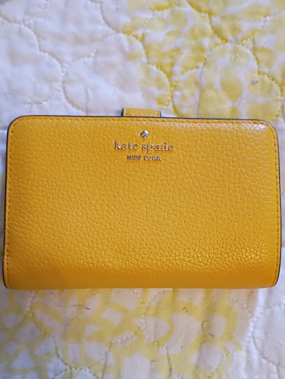 kate spade Yellow Leather Shoulder Bag